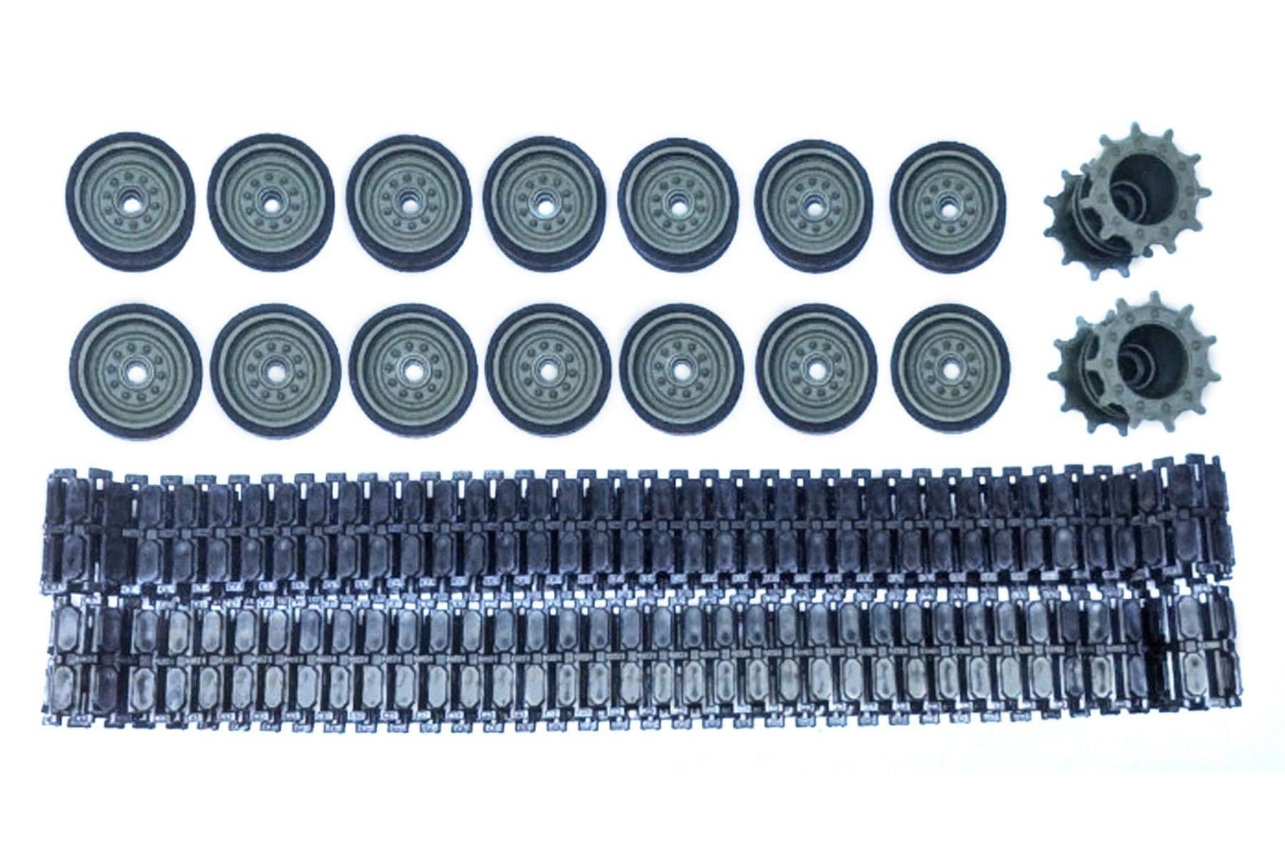 Tongde US M60A3 1/16 Scale  Plastic Tracks, Sprockets, Drive Wheels, and Road Wheels Set TDE1001-106