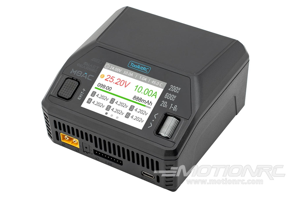 ToolkitRC M8AC 600W 8 Cell (8S) LiPo AC/DC Multifunction Battery Charger TK14000