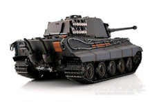 Load image into Gallery viewer, Torro German King Tiger Grey 1/16 Scale Heavy Tank IR with Cannon Smoke - RTR TOR11514-GY
