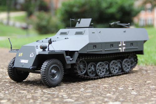 Torro German Sd.Kfz. 251/1 Ausf. D Grey 1/16 Scale Armored Halftrack - RTR TOR29001-GY