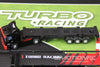 Turbo Racing Black 1/76 Scale Semi Truck with Trailer - RTR TBRC50B