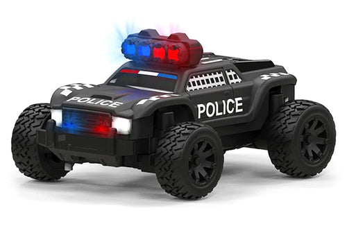 Turbo Racing Police Truck Black 1/76 Scale 2WD - RTR TBRC82