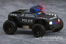 Load image into Gallery viewer, Turbo Racing Police Truck Black 1/76 Scale 2WD - RTR TBRC82
