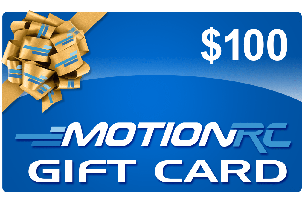 $100 Motion RC Gift Card GIFTCARD100