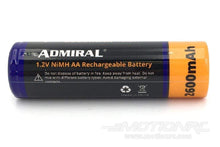 Load image into Gallery viewer, Admiral 1.2V 2600mAh NiMH AA Rechargeable Batteries (6 Pack) ADM6025-002
