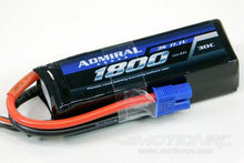 Load image into Gallery viewer, Admiral 1800mAh 3S 11.1V 30C LiPo Battery with EC3 Connector EPR18003E
