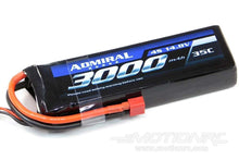 Load image into Gallery viewer, Admiral 3000mAh 4S 14.8V 35C LiPo Battery with T Connector EPR30004
