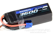 Load image into Gallery viewer, Admiral 3600mAh 4S 14.8V 40C LiPo Battery with EC3 Connector EPR36004E
