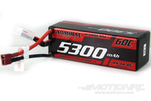 Load image into Gallery viewer, Admiral 5300mAh 4S 14.8V 60C Hard Case LiPo Battery with T Connector EPR53004
