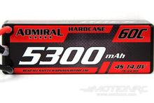Load image into Gallery viewer, Admiral 5300mAh 4S 14.8V 60C Hard Case LiPo Battery with XT90 Connector EPR53004X9
