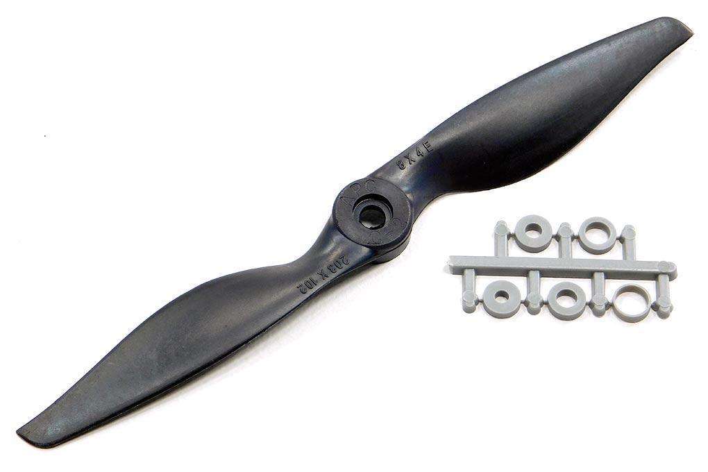 APC 8x4 Thin Electric Propeller - Black LPB08040E