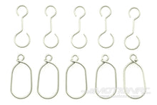 Load image into Gallery viewer, Bancroft 400mm Binary Mainsail Luff Rings and Sails Attachment Hook (5 Pack) BNC1043-105
