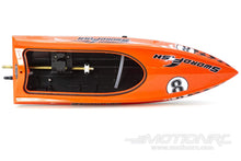 Load image into Gallery viewer, Bancroft 430mm Swordfish Mini Red Racing Boat Hull BNC1012-100
