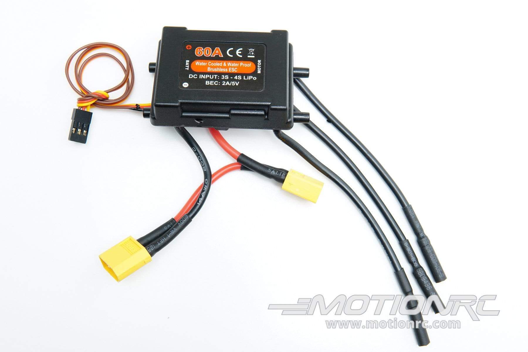Bancroft 60A Water Cooled Brushless ESC with XT60 Connector BNC6003-002