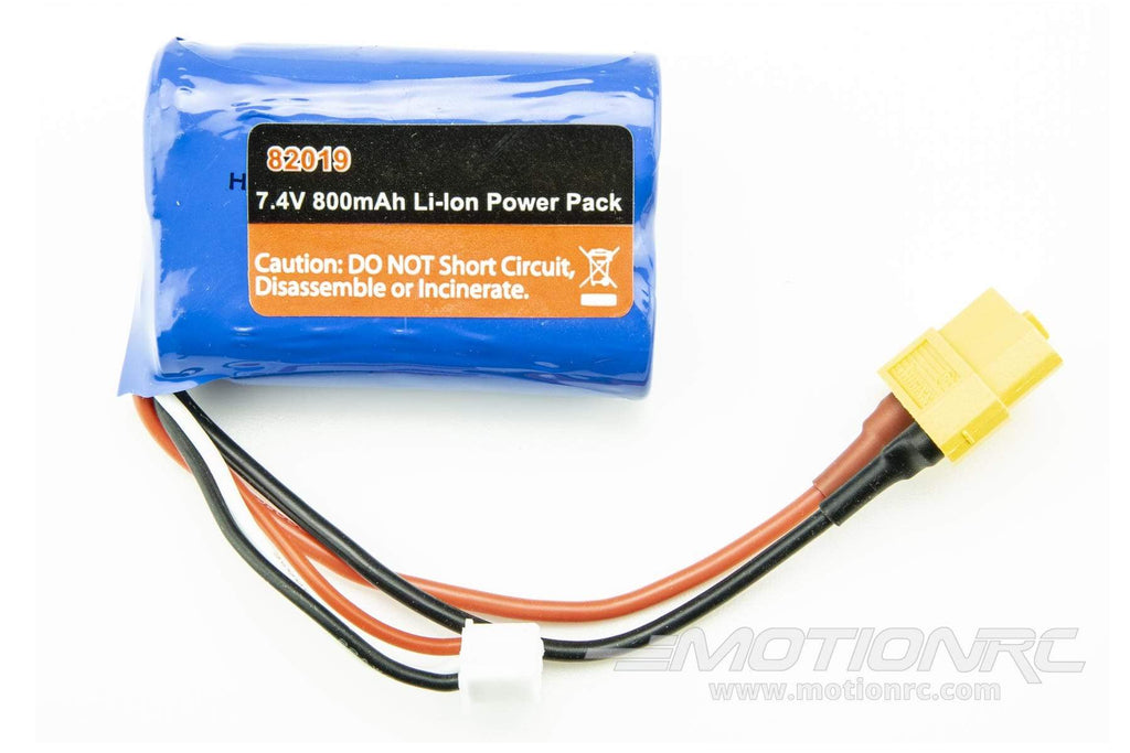 Bancroft 800mAh 2S 7.4V Li-ion Battery with T-Connector BNC6024-002