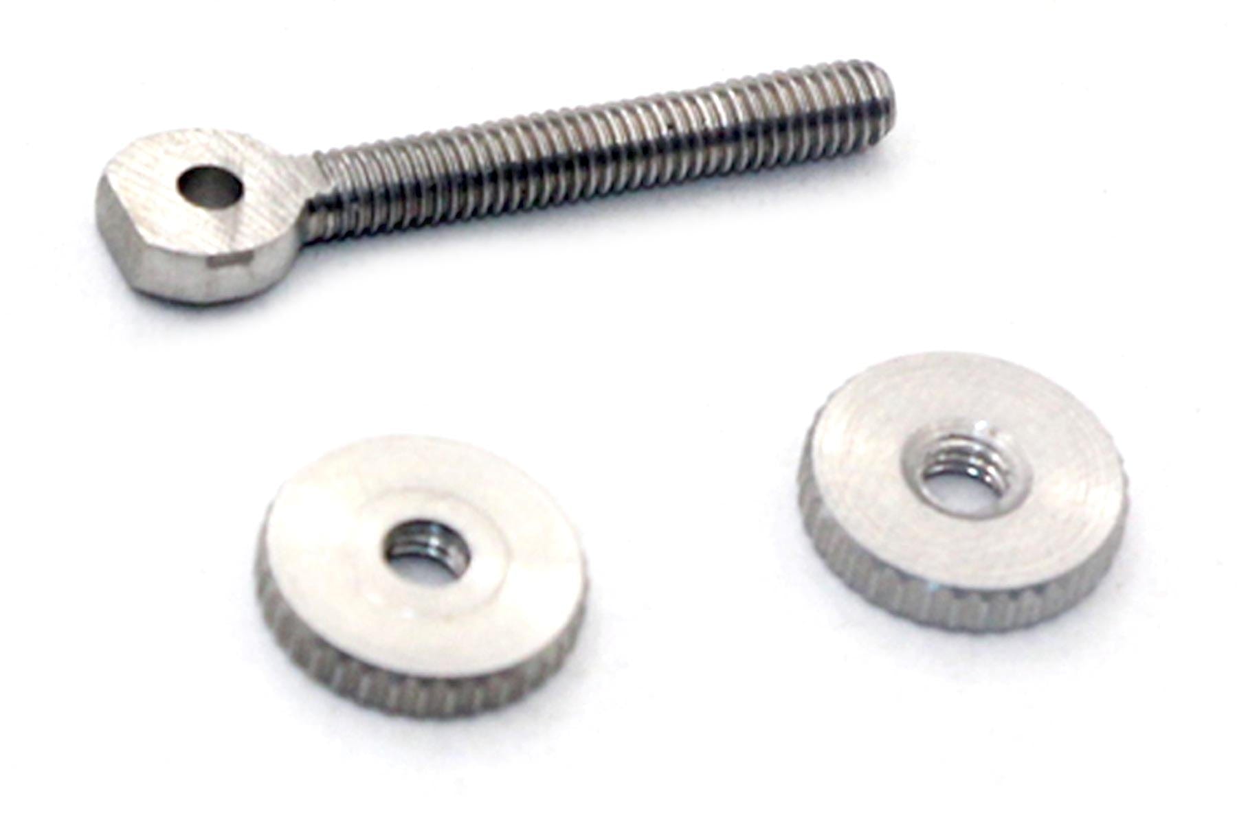 Bancroft DragonForce 65 / DragonFlite 95 Knurl Wheels (2 Pcs) & Bolt (1Pc) BNC1048-157