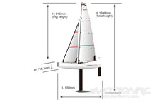 Load image into Gallery viewer, Bancroft DragonForce 65 V6 655mm (25.7&quot;) Racing Sailboat - PNP BNC1048-002
