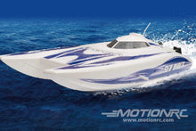 Load image into Gallery viewer, Bancroft Searider V4 Brushed 360mm (14.2&quot;) Offshore Catamaran Racer - RTR BNC1035-001
