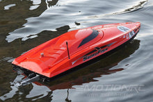 Load image into Gallery viewer, Bancroft Swordfish Deep V Red 675mm (26.5&quot;) Racing Boat - RTR
