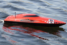 Load image into Gallery viewer, Bancroft Swordfish Deep V Red 675mm (26.5&quot;) Racing Boat - RTR - (OPEN BOX) BNC1011-001(OB)
