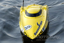 Load image into Gallery viewer, Bancroft Swordfish Deep V Yellow 24&quot; Racing Boat - RTR BNC1011-002
