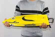 Load image into Gallery viewer, Bancroft Swordfish Deep V Yellow 24&quot; Racing Boat - RTR BNC1011-002
