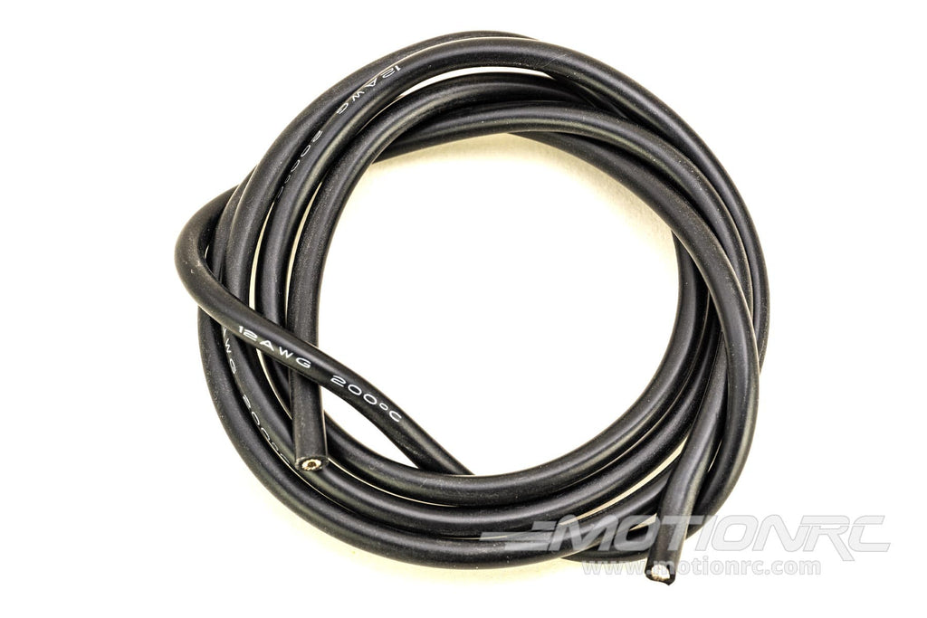 BenchCraft 12 Gauge Silicone Wire - Black (1 Meter) BCT5003-037