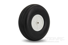 Load image into Gallery viewer, BenchCraft 127mm (5&quot;) x 41mm Treaded Ultra Lightweight Rubber PU Wheel for 5.1mm Axle BCT5016-084
