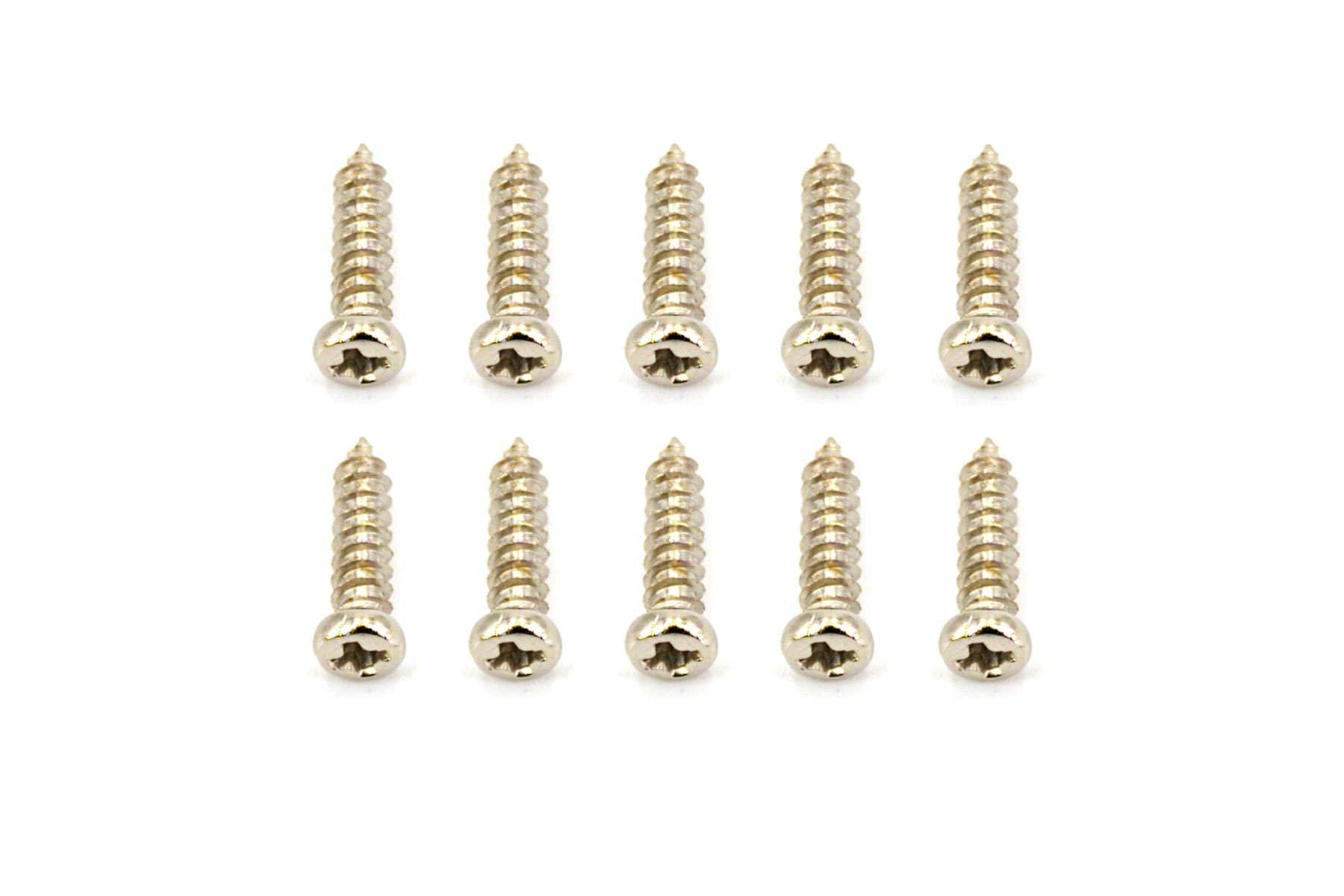 BenchCraft 2.5mm x 10mm Self-Tapping Screws (10 Pack)