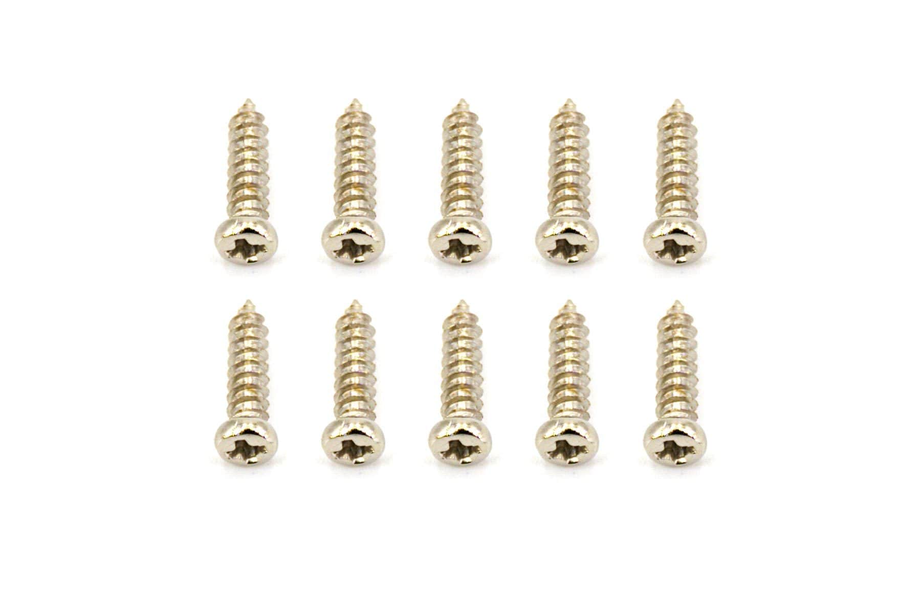 BenchCraft 2.5mm x 10mm Self-Tapping Screws (10 Pack)