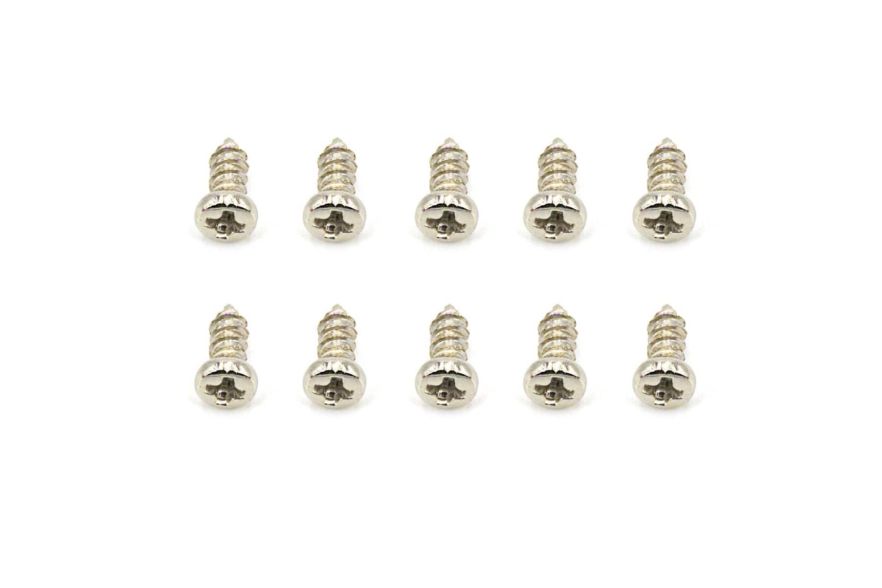 BenchCraft 2.5mm x 6mm Self-Tapping Screws (10 Pack)