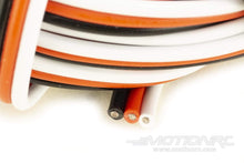 Load image into Gallery viewer, BenchCraft 20 Gauge Flat Servo Wire - White/Red/Black (5 Meters) BCT5003-010
