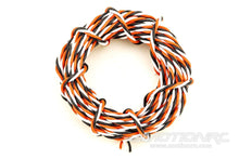 Load image into Gallery viewer, BenchCraft 22 Gauge Twisted Servo Wire - White/Red/Black (5 Meters) BCT5003-006
