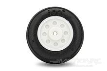 Load image into Gallery viewer, BenchCraft 25mm (1&quot;) x 8.5mm Treaded Ultra Lightweight Rubber PU Wheel for 1.6mm Axle BCT5016-071
