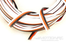 Load image into Gallery viewer, BenchCraft 26 Gauge Flat Servo Wire - White/Red/Black (5 Meters) BCT5003-014
