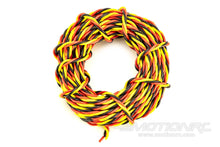Load image into Gallery viewer, BenchCraft 26 Gauge Twisted Servo Wire - Yellow/Red/Black (5 Meters) BCT5003-004

