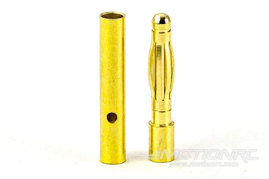 BenchCraft 2mm Gold Bullet ESC and Motor Connectors (Pair) BCT5062-020