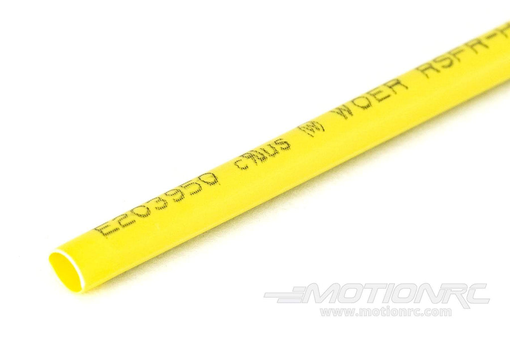 BenchCraft 2mm Heat Shrink Tubing - Yellow (1 Meter) BCT5075-033