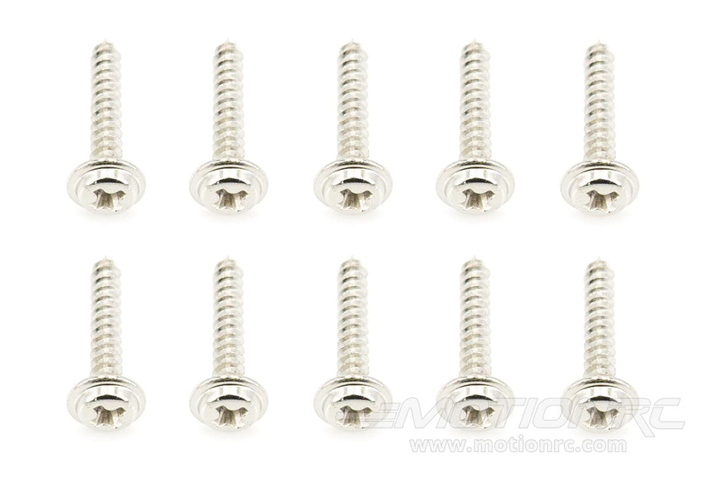 BenchCraft 2mm x 12mm Self-Tapping Washer Head Screws (10 Pack)