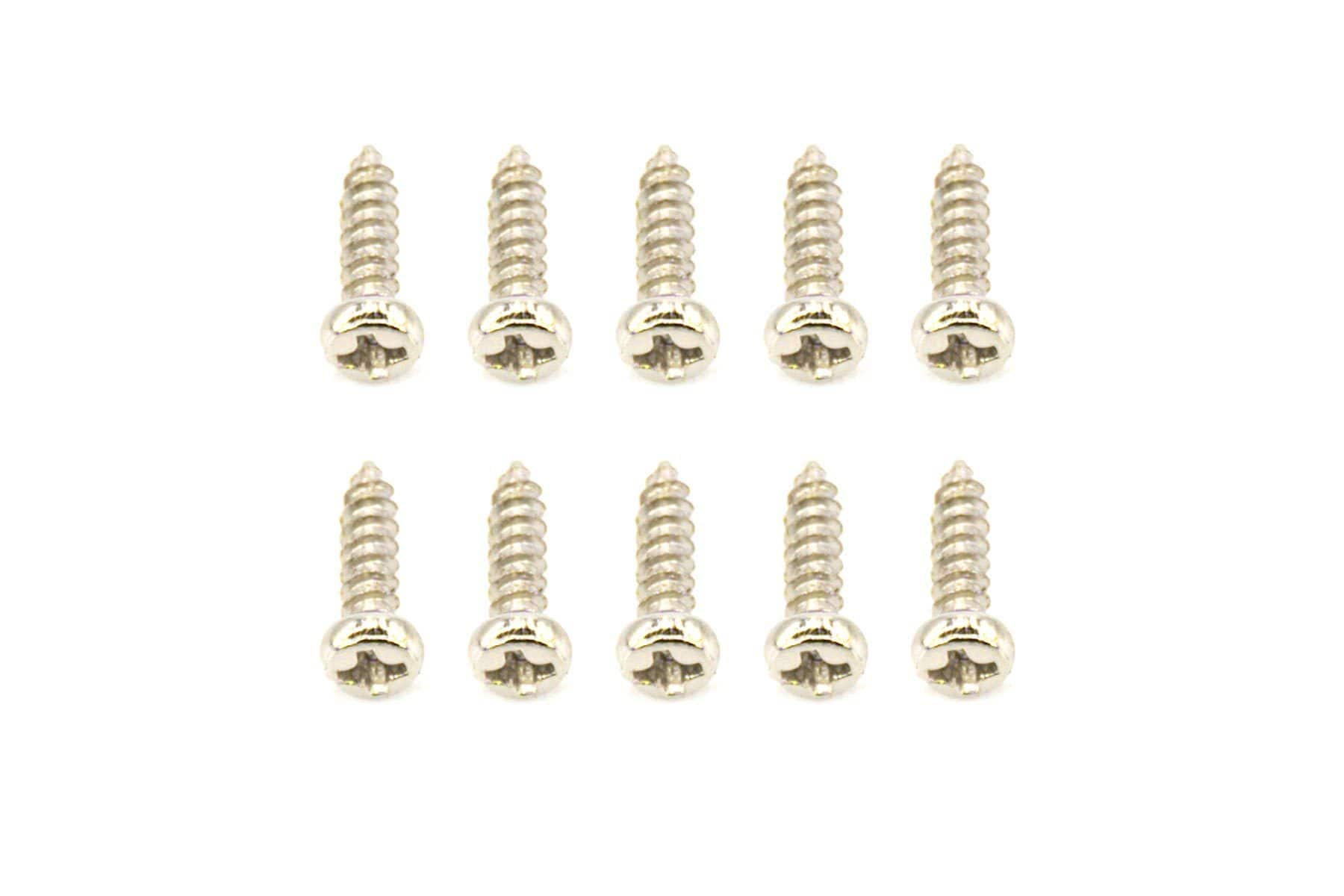 BenchCraft 2mm x 8mm Self-Tapping Screws (10 Pack)