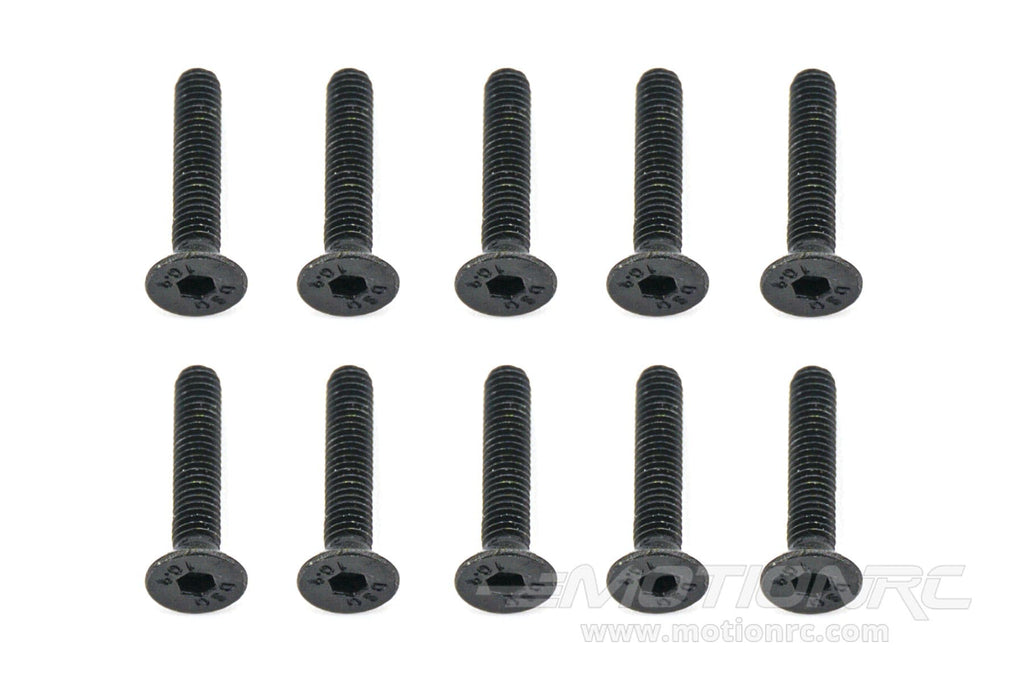 BenchCraft 3mm x 16mm Countersunk Machine Hex Screws (10 Pack)
