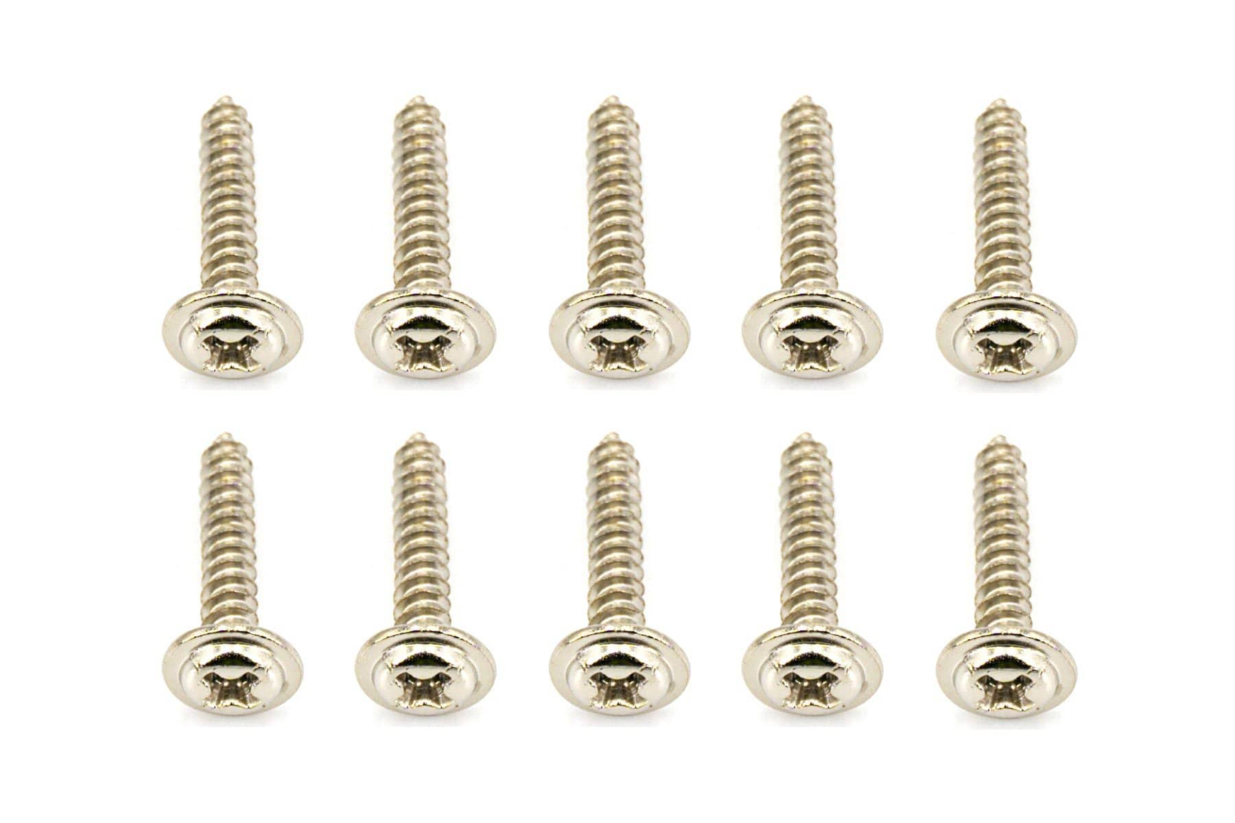 BenchCraft 3mm x 16mm Self-Tapping Washer Head Screws (10 Pack) BCT5040-052