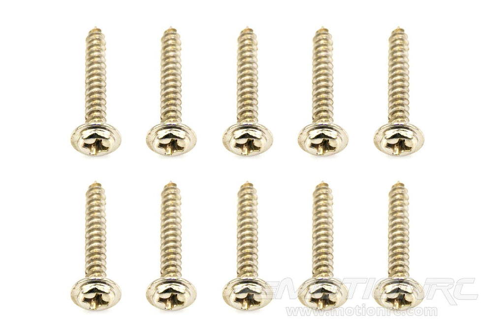 BenchCraft 3mm x 20mm Self-Tapping Washer Head Screws (10 Pack) BCT5040-053