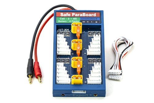 BenchCraft 4-Way 2S-6S XT60 Parallel Charging Board BCT5002-004