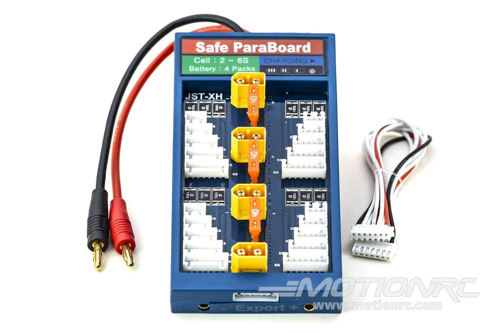 BenchCraft 4-Way 2S-6S XT60 Parallel Charging Board BCT5002-004