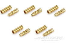 Load image into Gallery viewer, BenchCraft 4mm Gold Bullet ESC and Motor Connectors (5 Pairs) BCT5062-027
