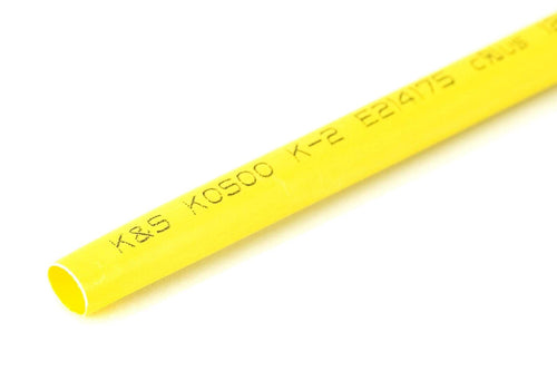 BenchCraft 4mm Heat Shrink Tubing - Yellow (1 Meter) BCT5075-035