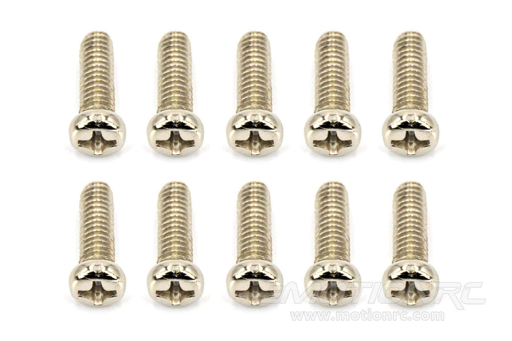 BenchCraft 4mm x 12mm Machine Screws (10 Pack) BCT5040-038