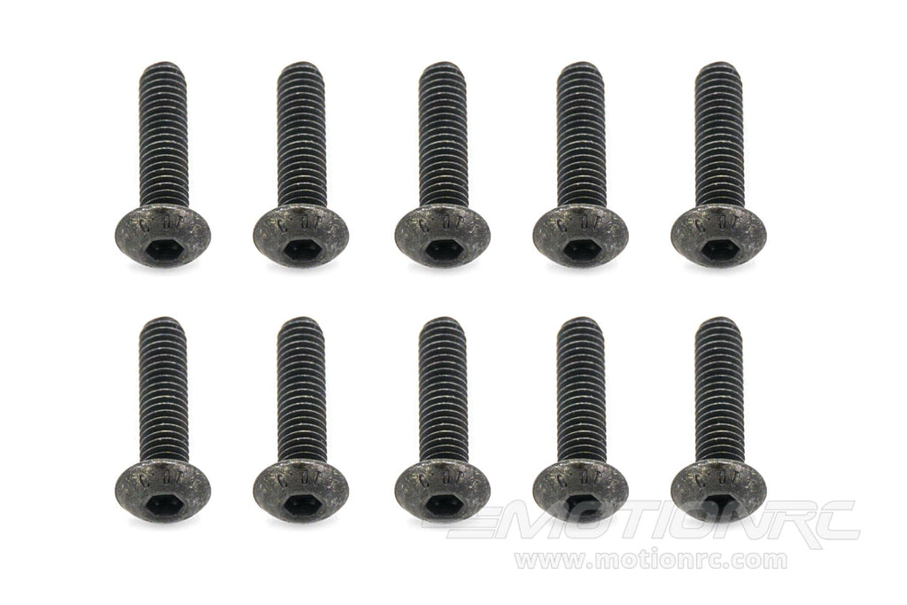 BenchCraft 4mm x 16mm Machine Hex Screws (10 Pack)