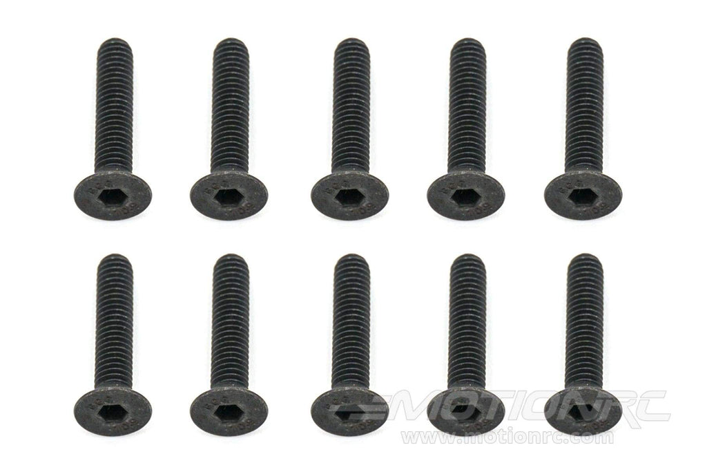 BenchCraft 4mm x 20mm Countersunk Machine Hex Screws (10 Pack)